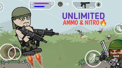 mini militia 4.3.5 mod apk unlimited ammo and nitro